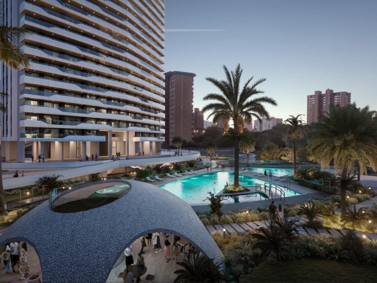 2 chambre Appartement à vendre à Benidorm avec piscine - 690 000 € (Ref: 9233342)