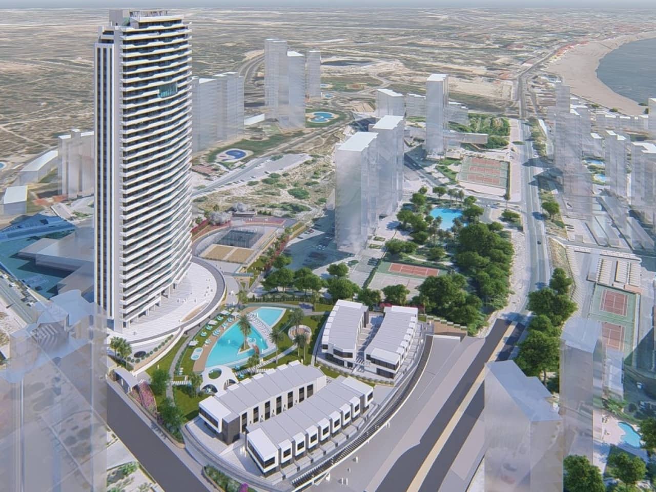 2 chambre Appartement à vendre à Benidorm avec piscine - 690 000 € (Ref: 9233342)