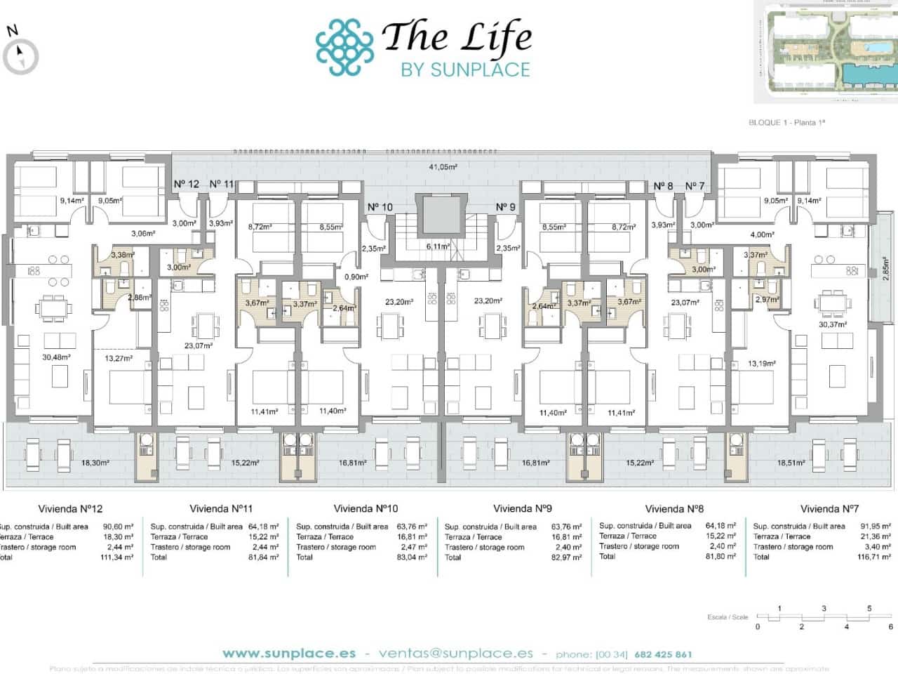 2 Zimmer Apartment zu verkaufen in Pilar de la Horadada mit Pool - 299.000 € (Ref: 9233345)
