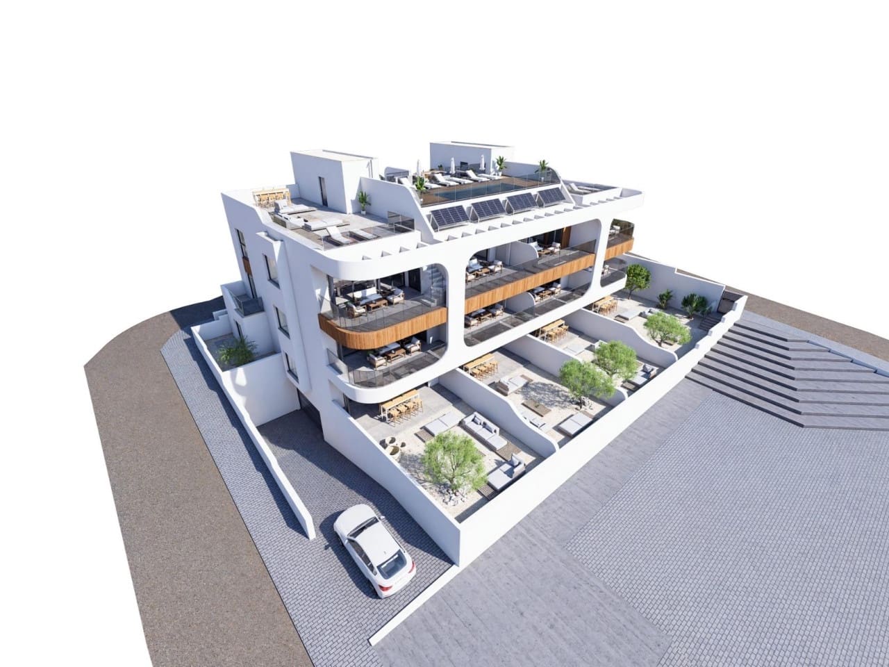 3 quarto Apartamento para venda em Benijofar com piscina - 349 900 € (Ref: 9233379)