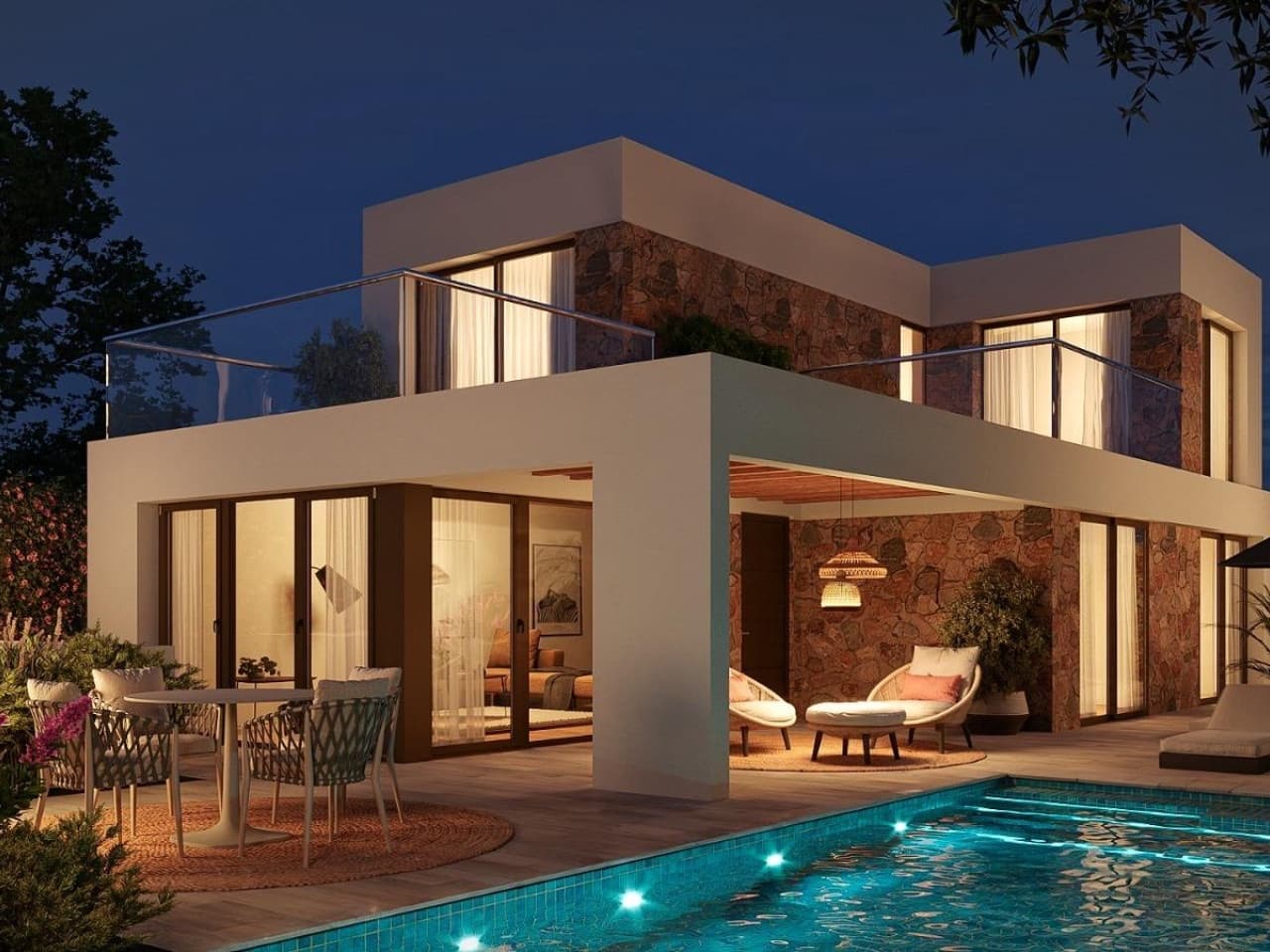 4 sovrum Villa till salu i Finestrat med pool - 671 000 € (Ref: 9233393)