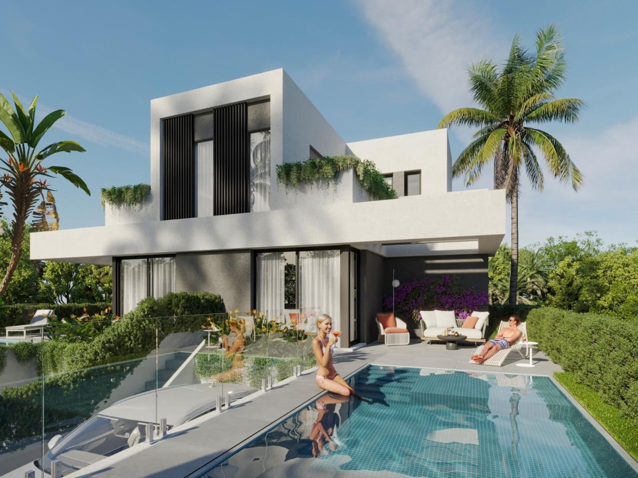 3 bedroom Villa for sale in Finestrat with pool - € 503,000 (Ref: 9233396)