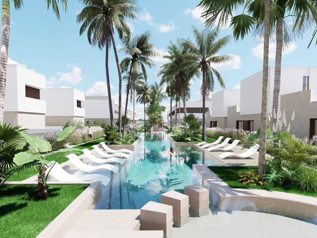 3 Zimmer Villa zu verkaufen in Los Alcazares mit Pool - 599.000 € (Ref: 9233421)