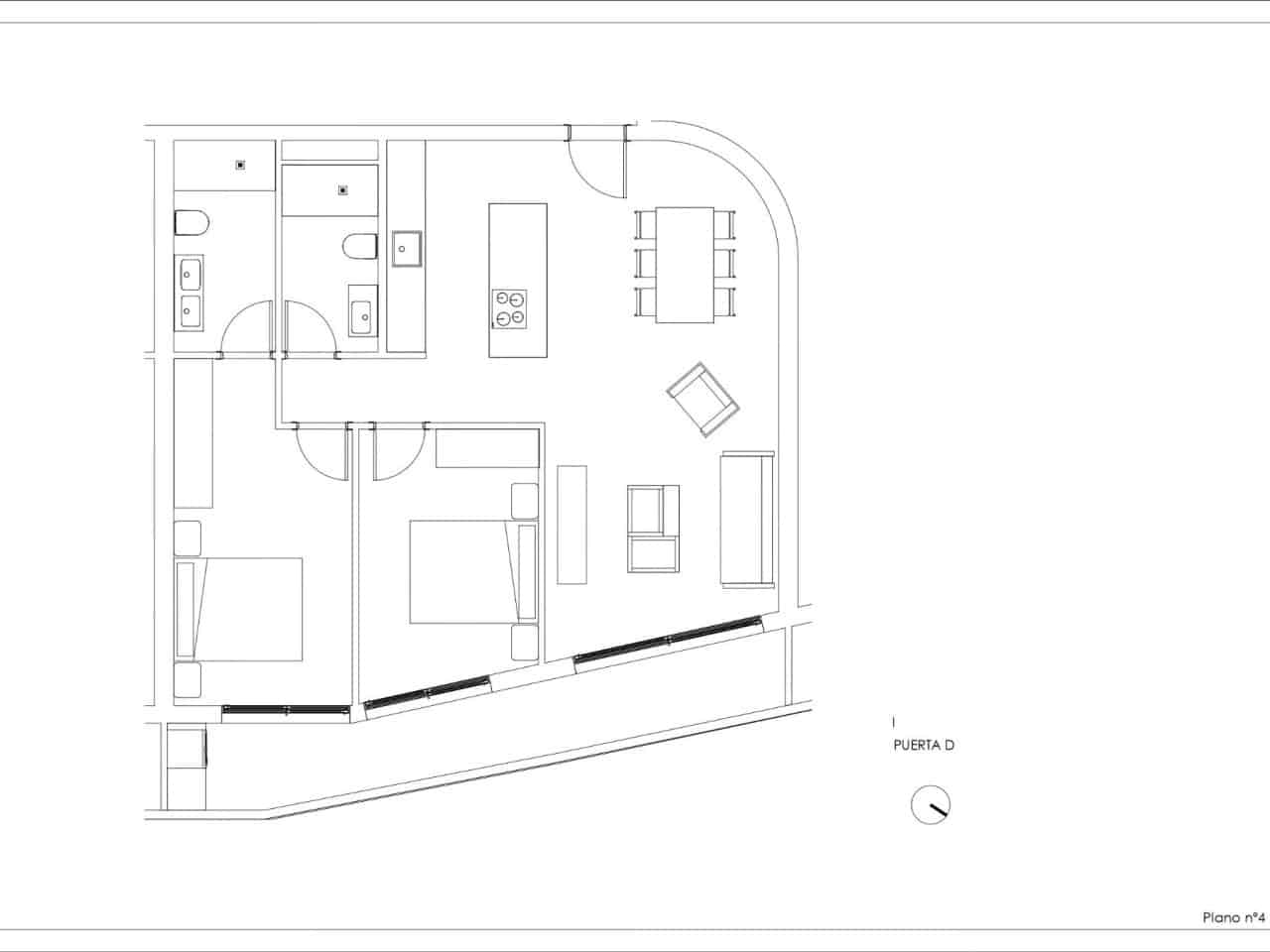 2 slaapkamer Appartement te koop in Calpe / Calp met zwembad - € 341.095 (Ref: 9233429)