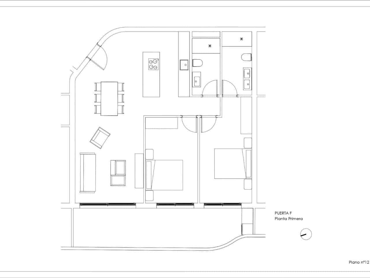 2 chambre Appartement à vendre à Calpe / Calp avec piscine - 379 445 € (Ref: 9233432)
