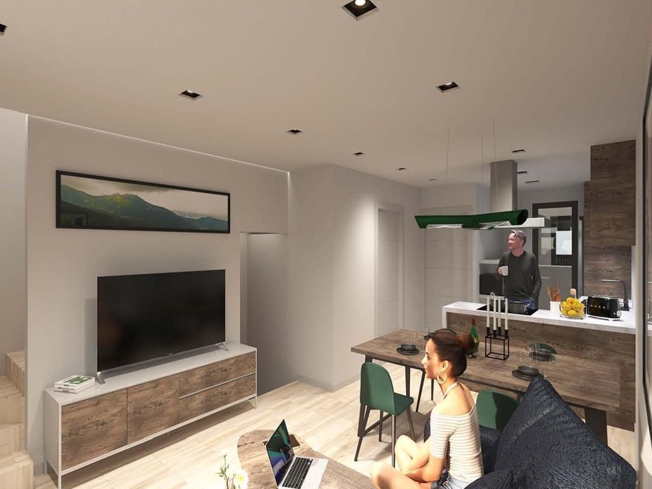 3 quarto Casa em Banda para venda em Dolores com piscina - 259 000 € (Ref: 9233463)