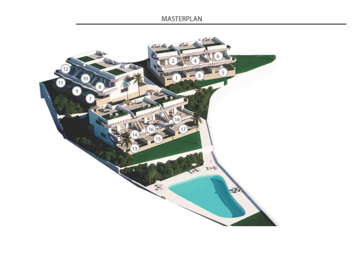 3 sovrum Villa till salu i Finestrat med pool - 449 900 € (Ref: 9233488)