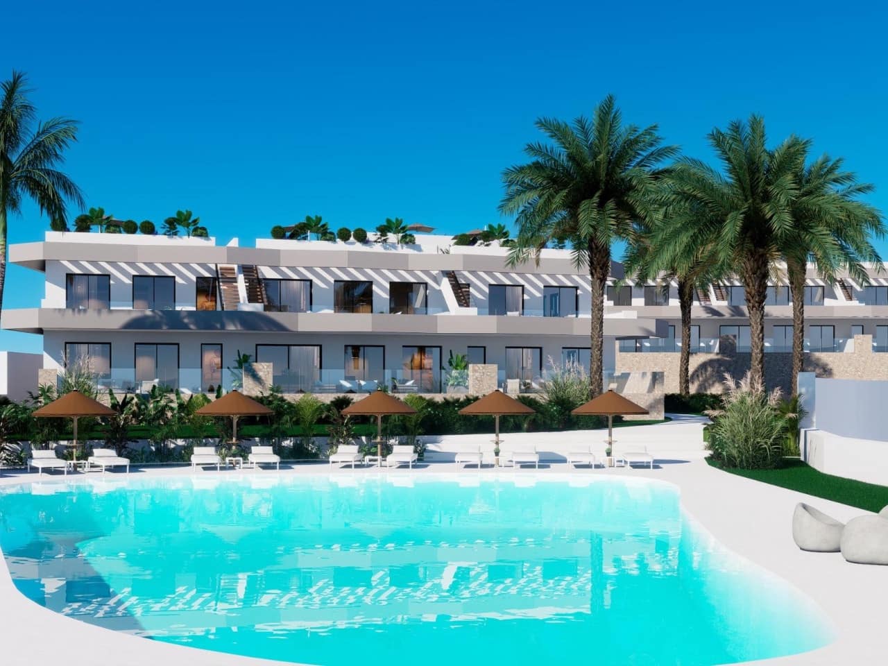 3 sovrum Villa till salu i Finestrat med pool - 449 900 € (Ref: 9233488)