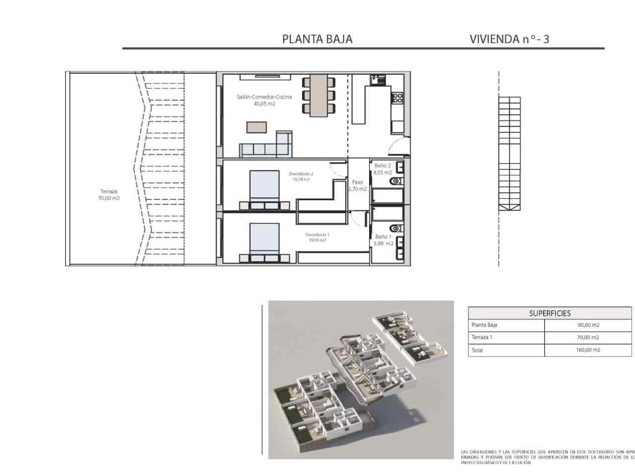 2 slaapkamer Villa te koop in Finestrat met zwembad - € 399.900 (Ref: 9233490)