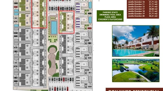 3 slaapkamer Huis te koop in Vistabella, Orihuela met zwembad - € 299.000 (Ref: 9233498)