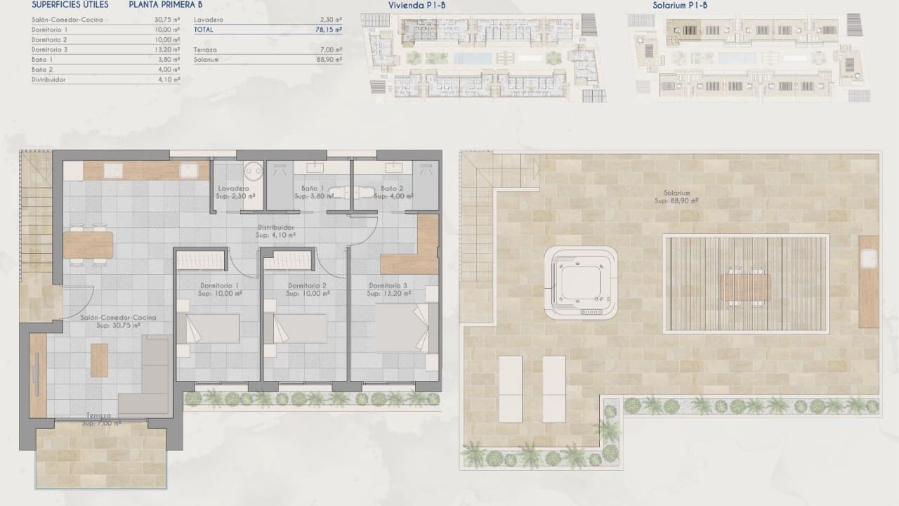 3 bedroom Villa for sale in Torre-Pacheco with pool - € 240,000 (Ref: 9233534)