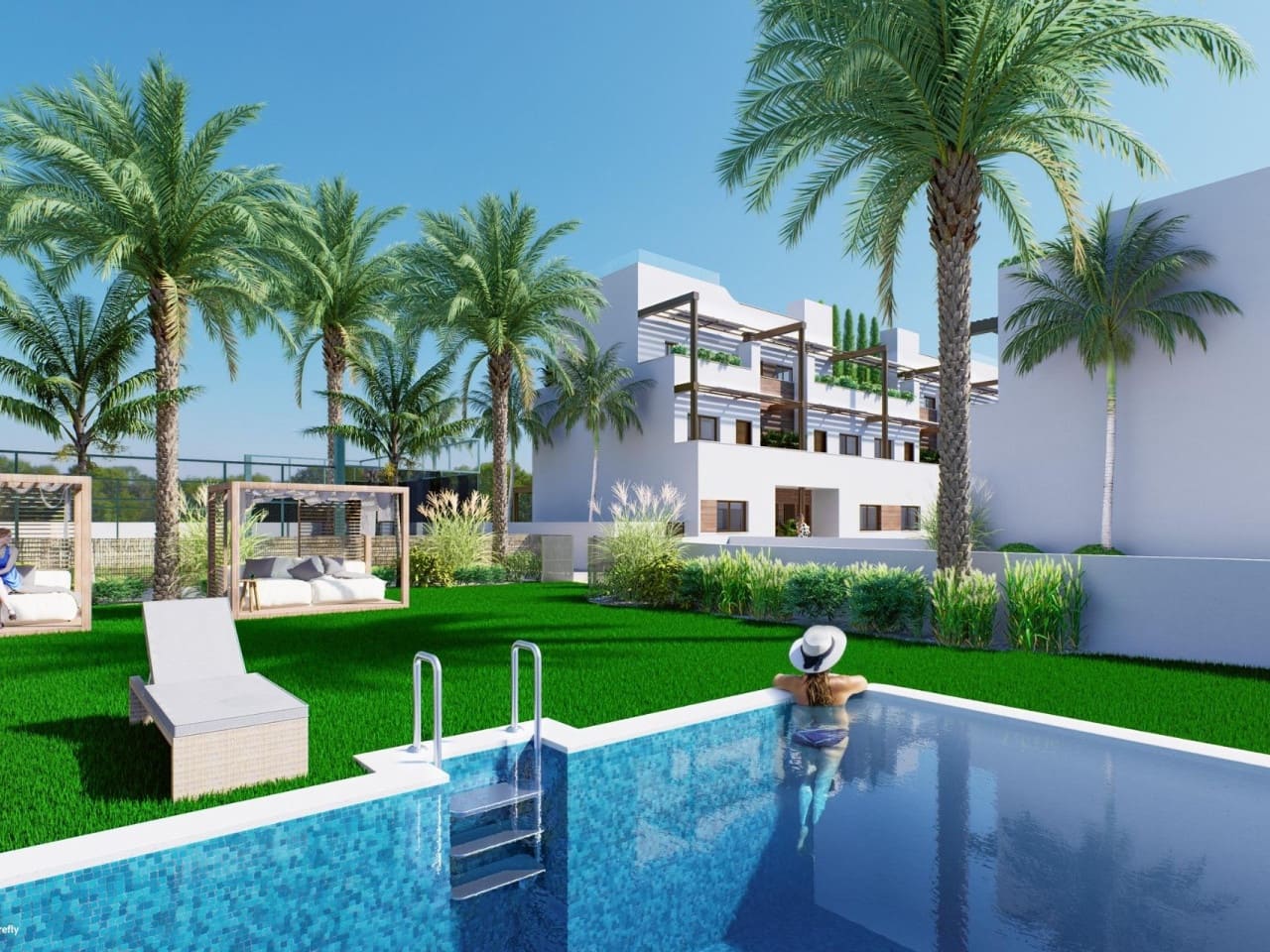 2 slaapkamer Villa te koop in Pilar de la Horadada met zwembad - € 334.000 (Ref: 9233549)