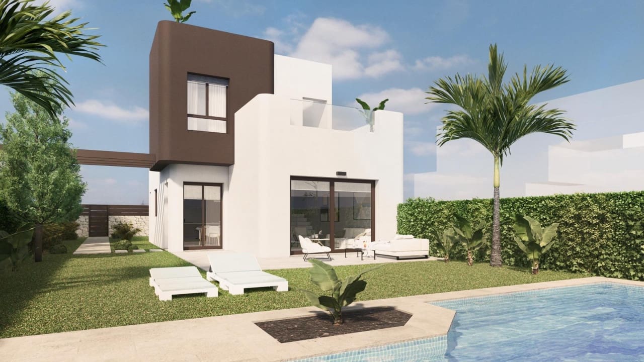 3 bedroom Villa for sale in Pilar de la Horadada with pool - € 499,000 (Ref: 9233561)