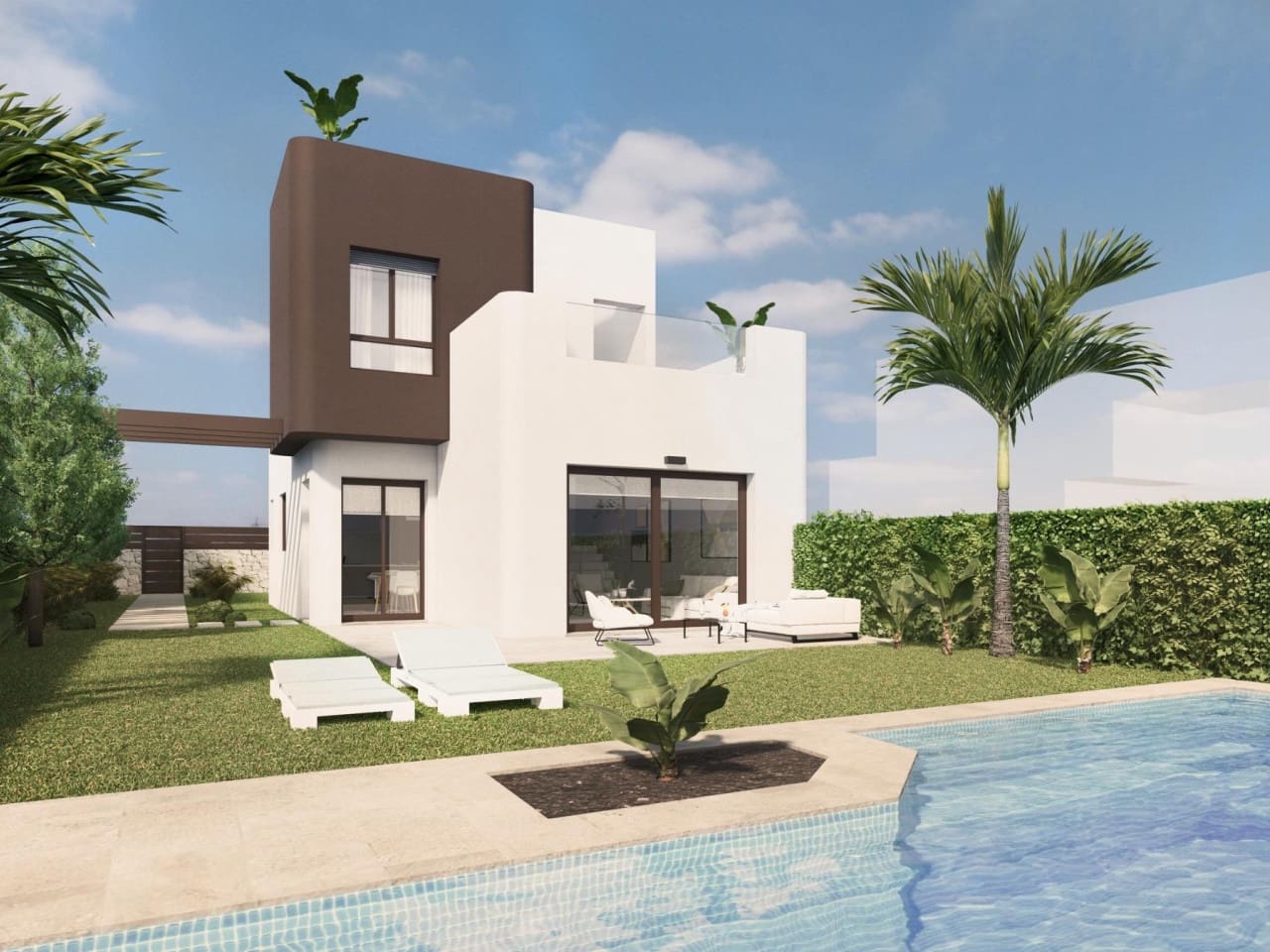 3 bedroom Villa for sale in Pilar de la Horadada with pool - € 499,000 (Ref: 9233561)
