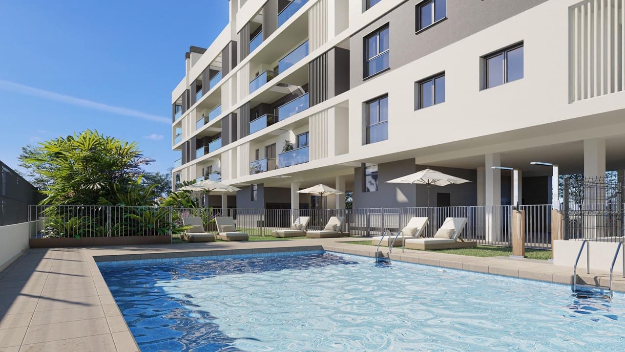 3 sovrum Lägenhet till salu i Alicante stad med pool - 391 000 € (Ref: 9233563)