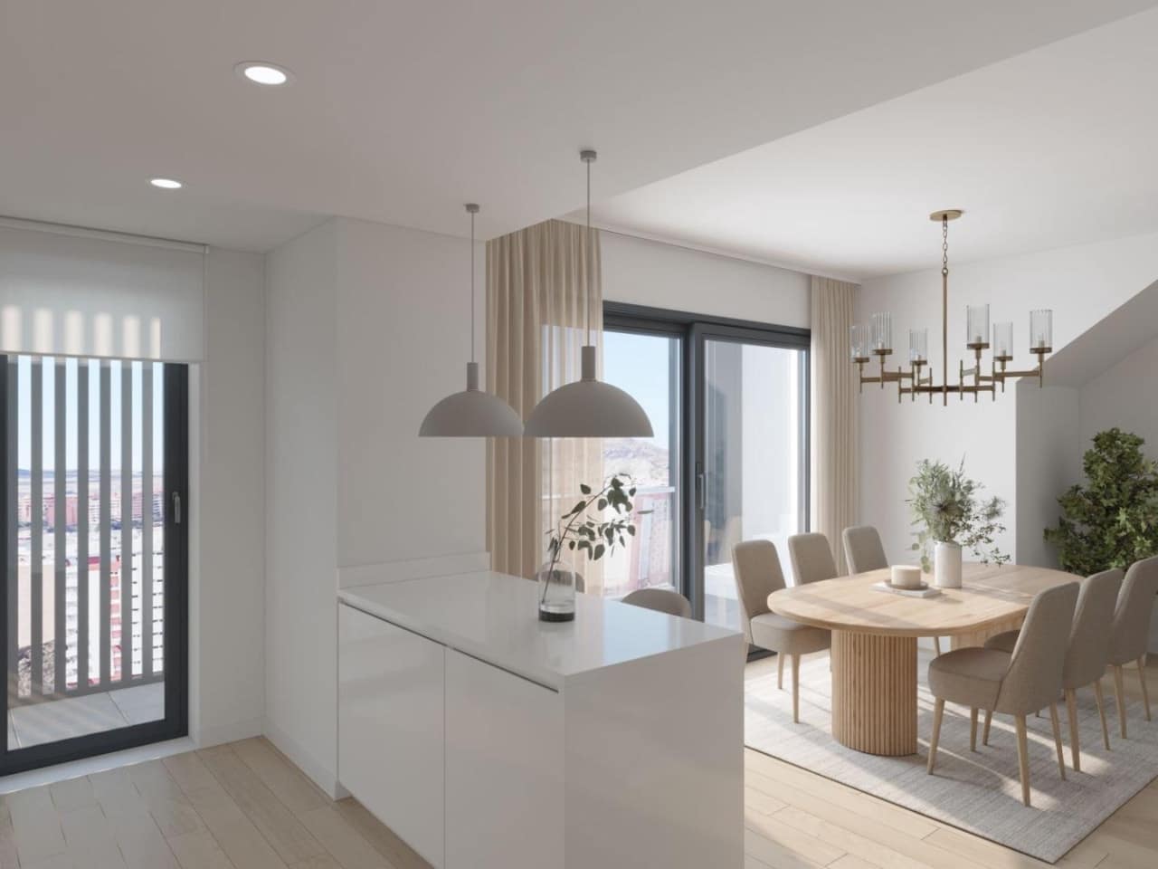 3 camera da letto Appartamento in vendita in Alicante citta con piscina - 405.500 € (Rif: 9233565)