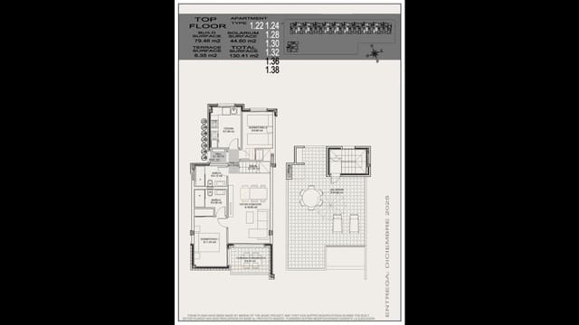 2 sypialnia Willa na sprzedaż w Aguas Nuevas, Torrevieja z basenem - 274 900 € (Ref: 9233573)