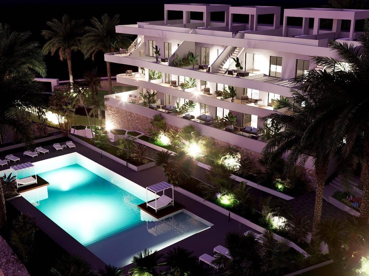 2 quarto Apartamento para venda em Finestrat com piscina - 369 900 € (Ref: 9233585)