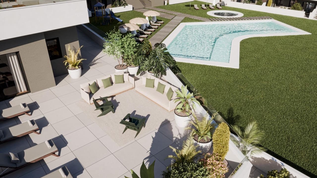 2 sovrum Lägenhet till salu i San Miguel de Salinas med pool - 319 900 € (Ref: 9233630)