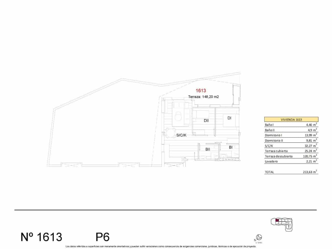 2 sovrum Lägenhet till salu i San Miguel de Salinas med pool - 319 900 € (Ref: 9233630)