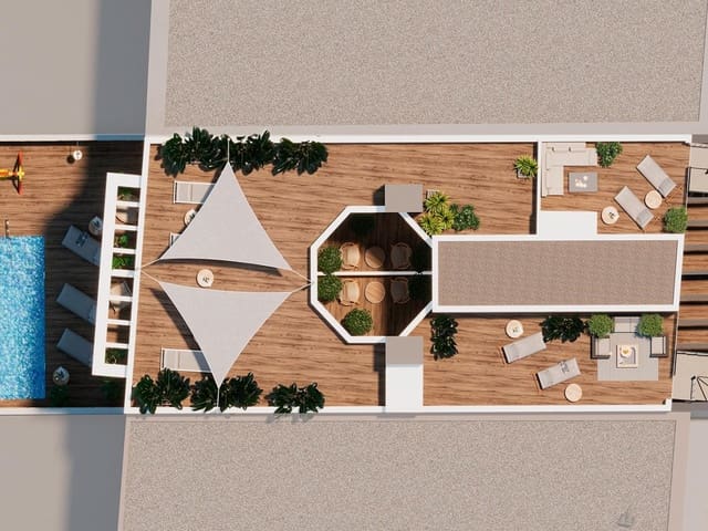 2 slaapkamer Appartement te koop in Las Piscinas Naturales, Torrevieja met zwembad - € 265.000 (Ref: 9254536)