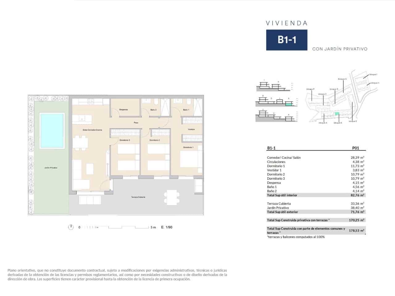 3 quarto Apartamento para venda em Alfaz del Pi / L'Alfas del Pi com piscina - 399 000 € (Ref: 9254538)