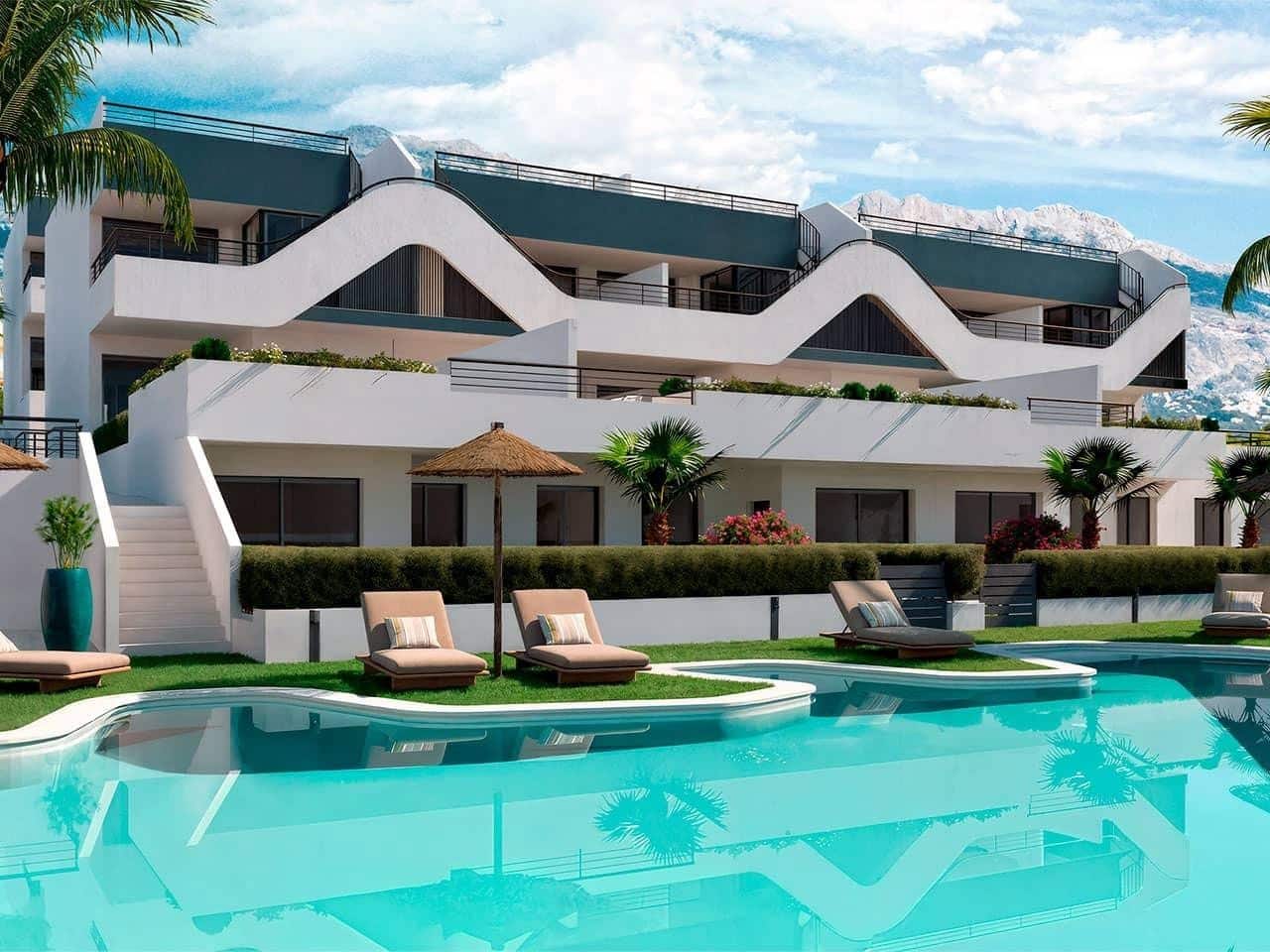 3 quarto Apartamento para venda em Alfaz del Pi / L'Alfas del Pi com piscina - 399 000 € (Ref: 9254538)