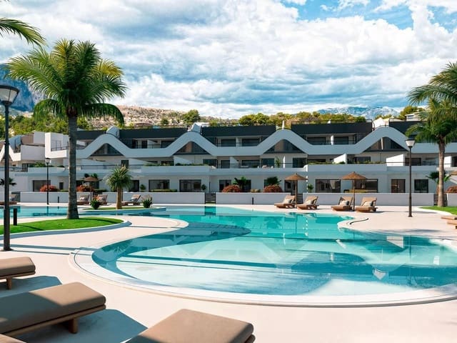 2 sovrum Lägenhet till salu i Escandinavia - Cautivador, Alfaz del Pi / L'Alfàs del Pi med pool - 320 000 € (Ref: 9254540)