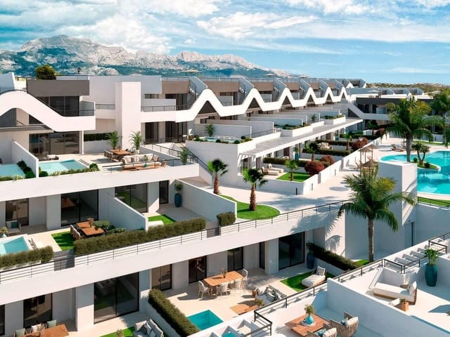 1 Zimmer Apartment zu verkaufen in Escandinavia - Cautivador, Alfaz del Pi / L'Alfàs del Pi mit Pool - 243.000 € (Ref: 9254542)