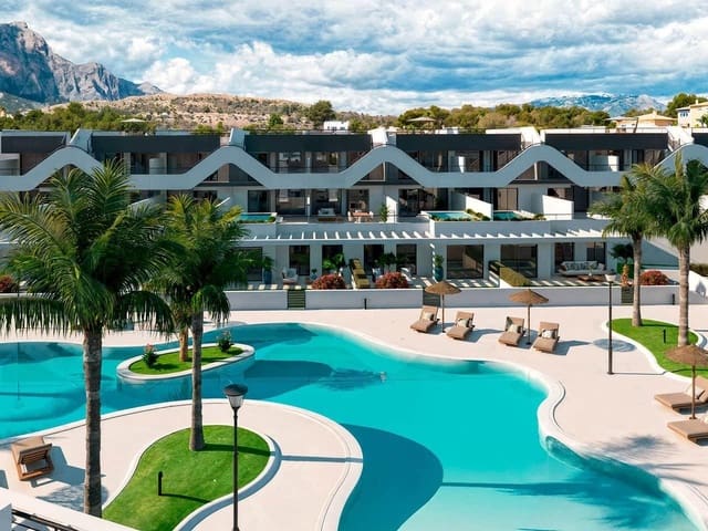 1 Zimmer Apartment zu verkaufen in Escandinavia - Cautivador, Alfaz del Pi / L'Alfàs del Pi mit Pool - 243.000 € (Ref: 9254542)