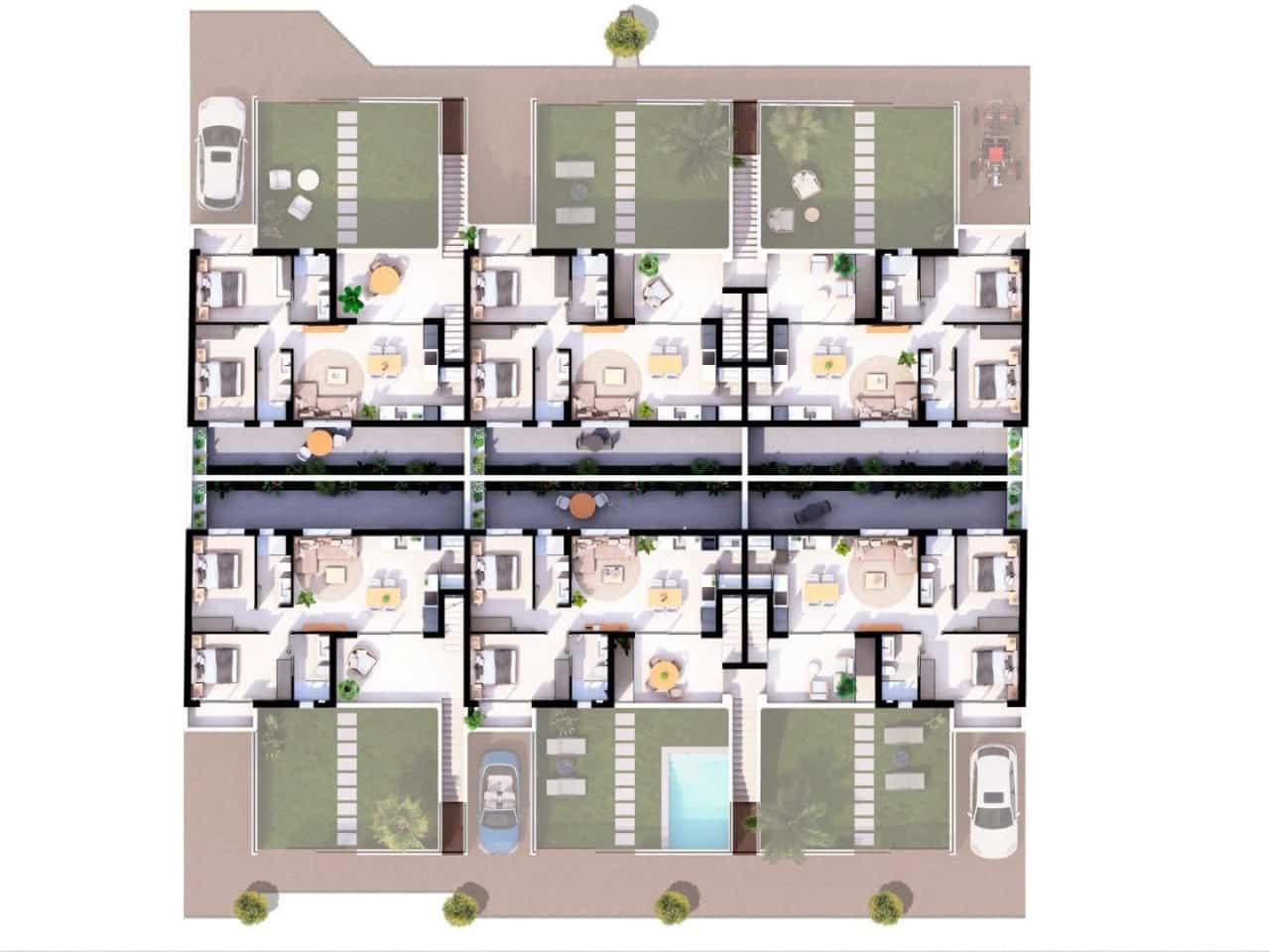 2 chambre Villa/Maison à vendre à Lo Pagan avec piscine - 314 900 € (Ref: 9254544)