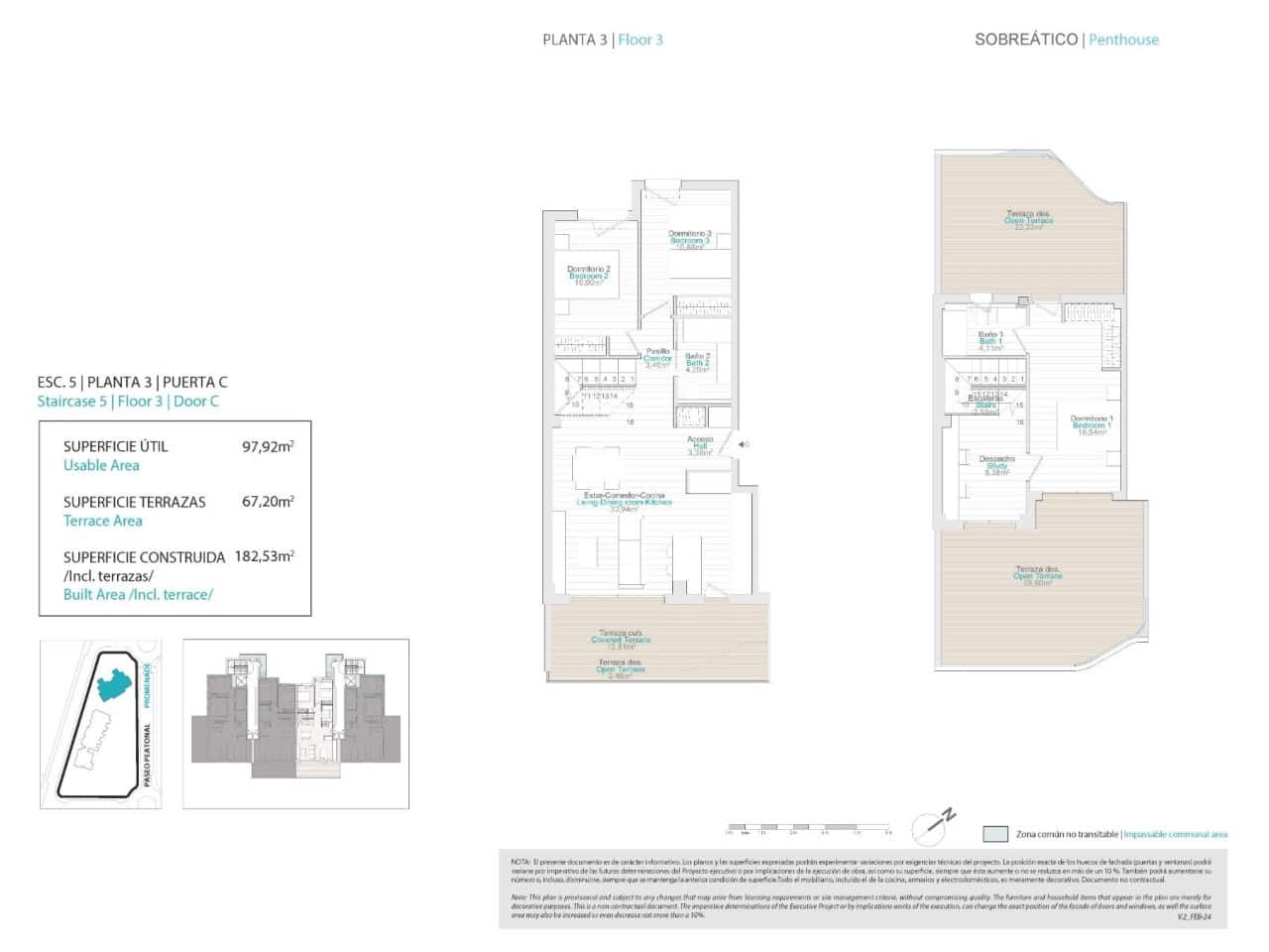 3 Zimmer Apartment zu verkaufen in La Villajoyosa / Vila Joiosa mit Pool Garage - 730.000 € (Ref: 9272196)