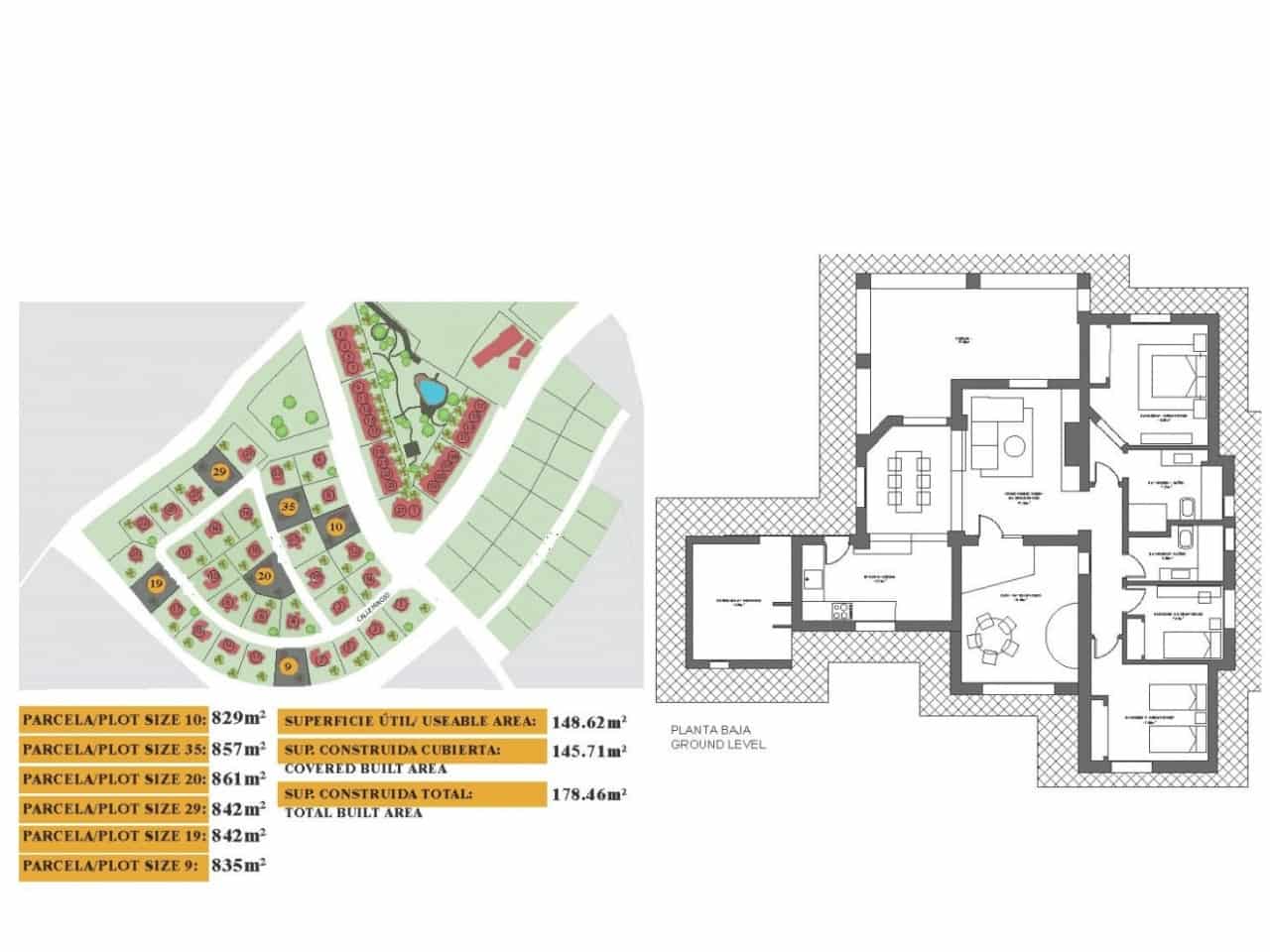 3 soveværelse Villa til salg i Fuente-Alamo - € 315.000 (Ref: 9280902)