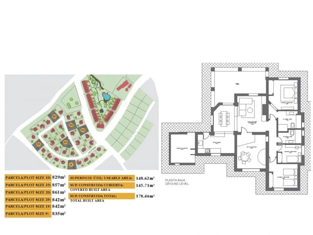 3 bedroom Villa for sale in Fuente-Alamo - € 315,000 (Ref: 9280902)