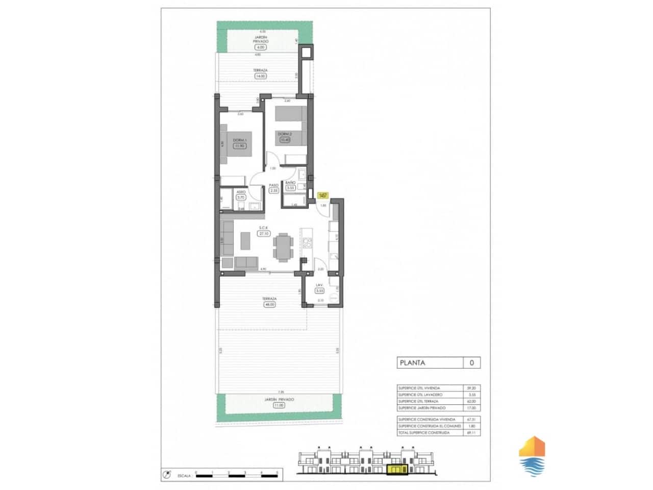 Chalet de 2 habitaciones en Algorfa en venta con piscina - 306.000 € (Ref: 9358968)