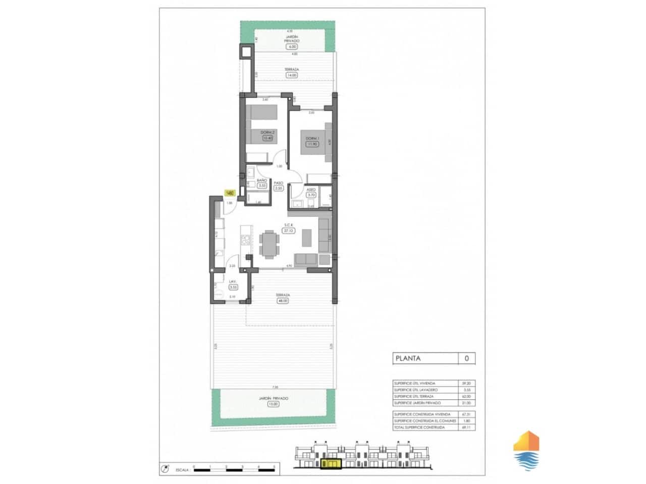 Chalet de 2 habitaciones en Algorfa en venta con piscina - 306.000 € (Ref: 9358968)