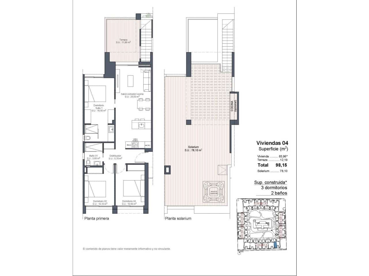 3 chambre Villa/Maison à vendre à Ciudad Quesada avec piscine - 361 000 € (Ref: 9362058)