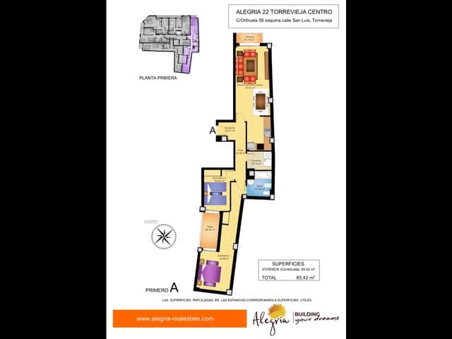 2 bedroom Apartment for sale in Torrevieja with garage - € 209,000 (Ref: 9470713)