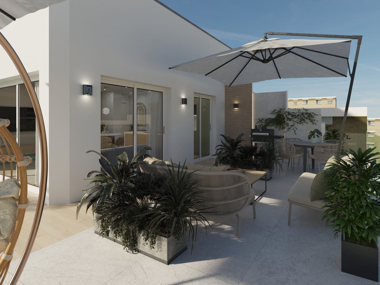 1 sovrum Lägenhet till salu i Guardamar del Segura med pool - 339 500 € (Ref: 9528511)