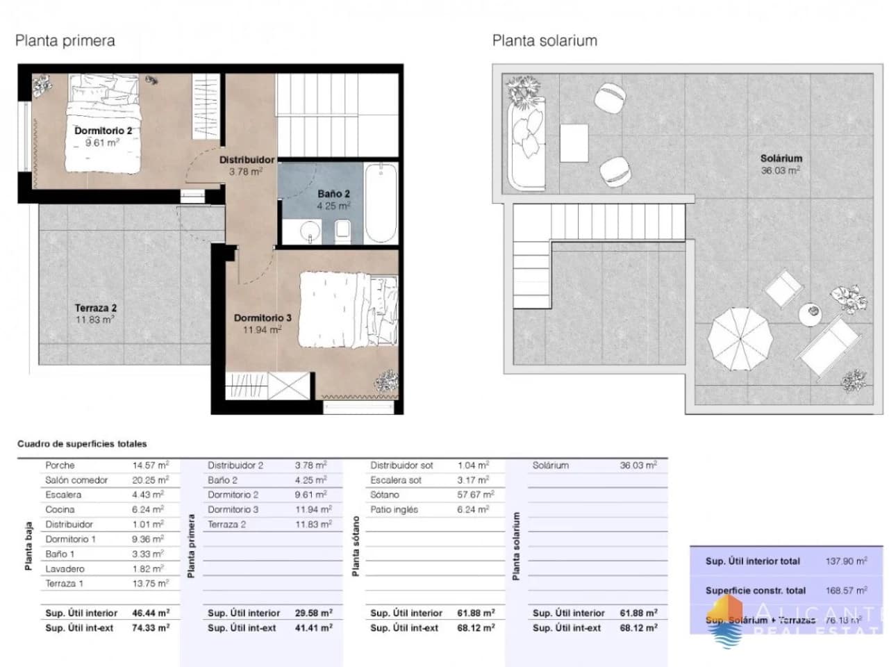 3 camera da letto Casa in vendita in Algorfa con garage - 310.000 € (Rif: 9599900)