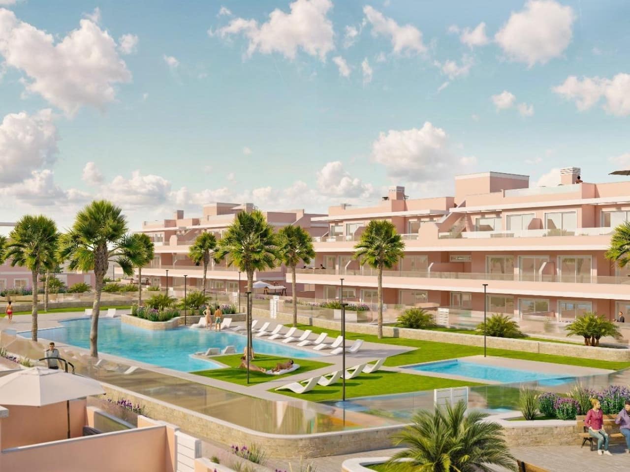 Apartamento de 3 habitaciones en Pilar de la Horadada en venta con piscina garaje - 294.900 € (Ref: 9625386)