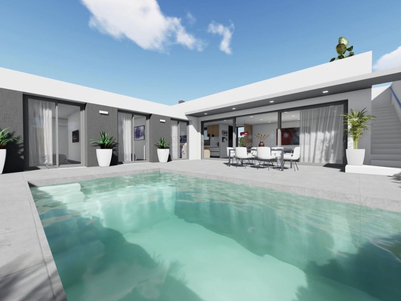 3 chambre Villa/Maison à vendre à San Juan de los Terreros avec piscine garage - 525 000 € (Ref: 9634040)