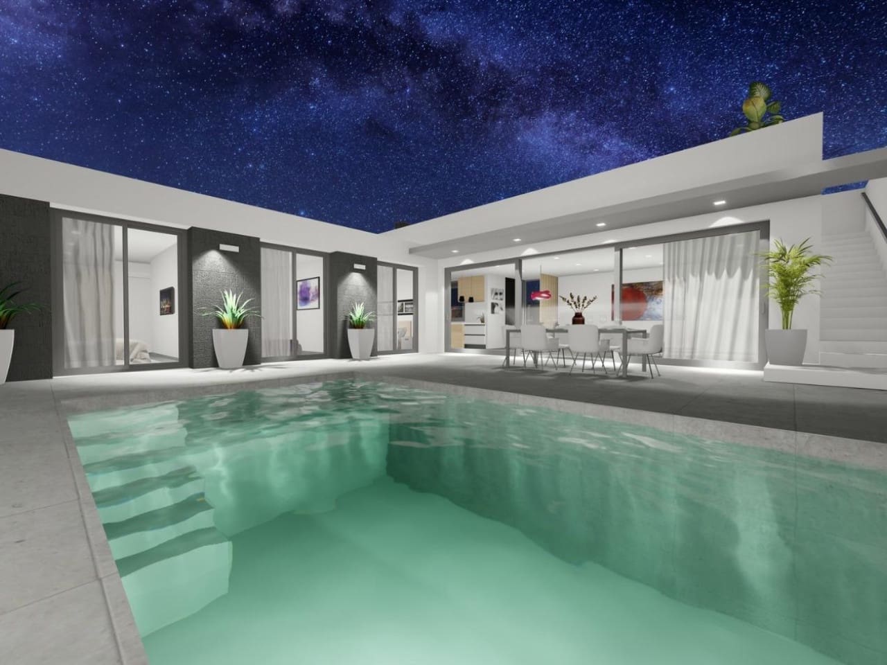 3 chambre Villa/Maison à vendre à San Juan de los Terreros avec piscine garage - 525 000 € (Ref: 9634040)