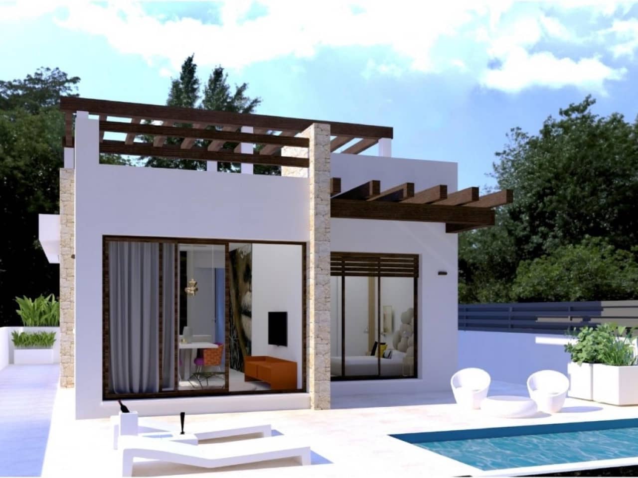 3 soverom Villa til salgs i Vera med svømmebasseng garasje - € 429 000 (Ref: 9634041)