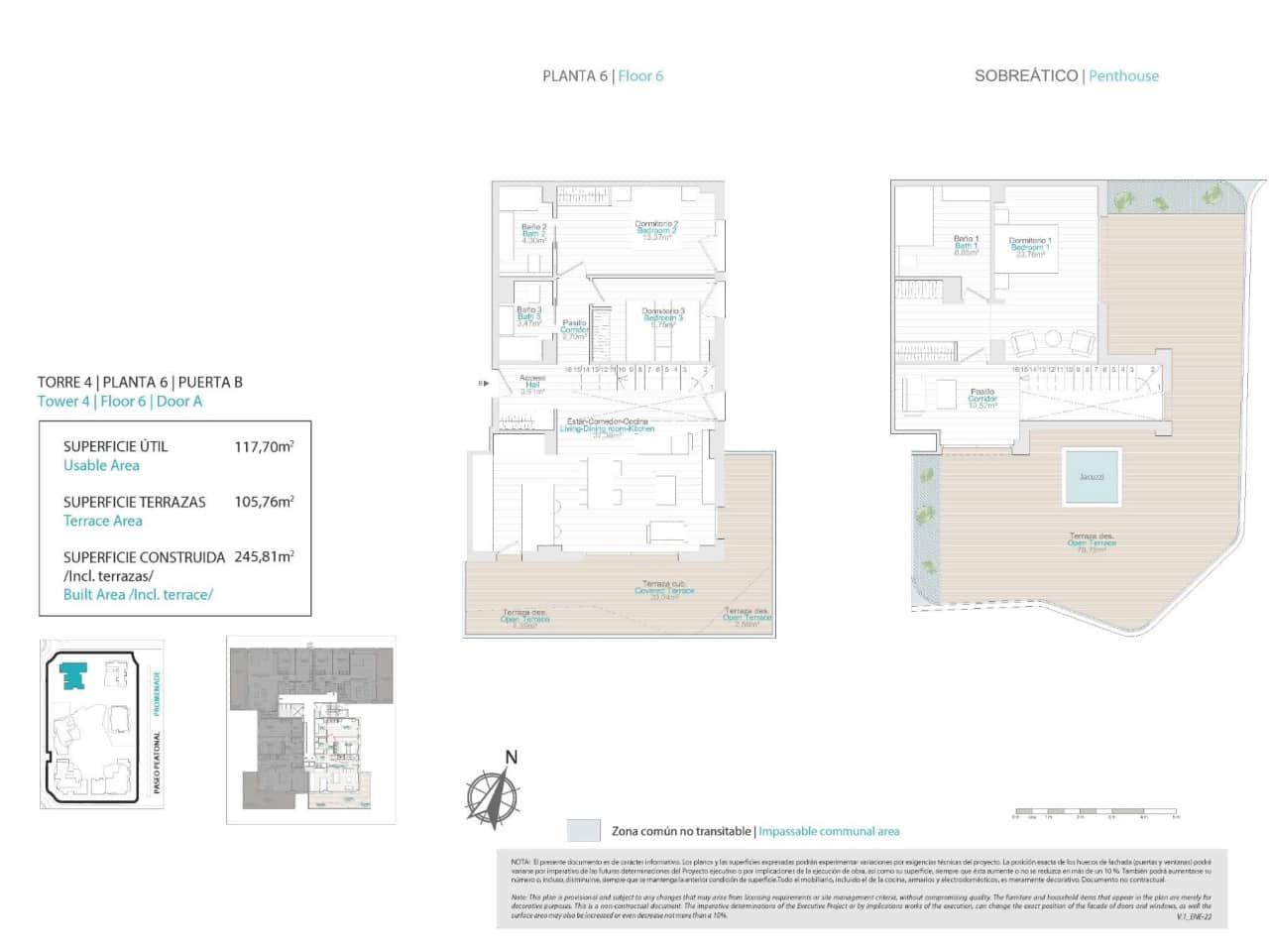3 slaapkamer Appartement te koop in La Villajoyosa / Vila Joiosa met zwembad garage - € 830.000 (Ref: 9708080)