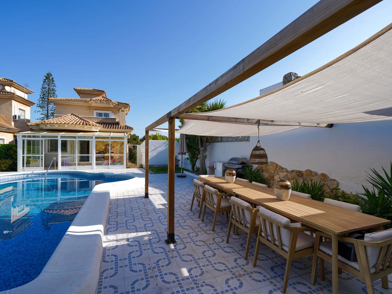 3 bedroom Villa for sale in Los Balcones with pool garage - € 399,000 (Ref: 9726204)