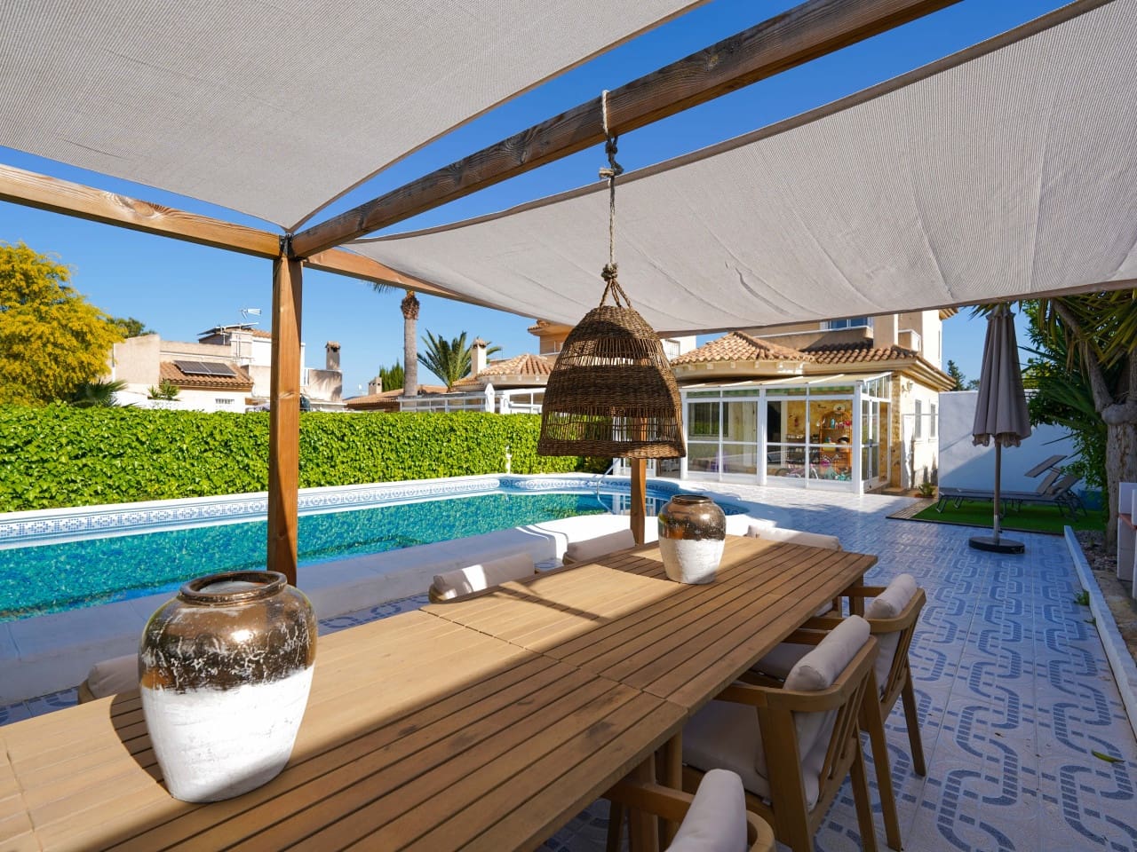 3 bedroom Villa for sale in Los Balcones with pool garage - € 399,000 (Ref: 9726204)