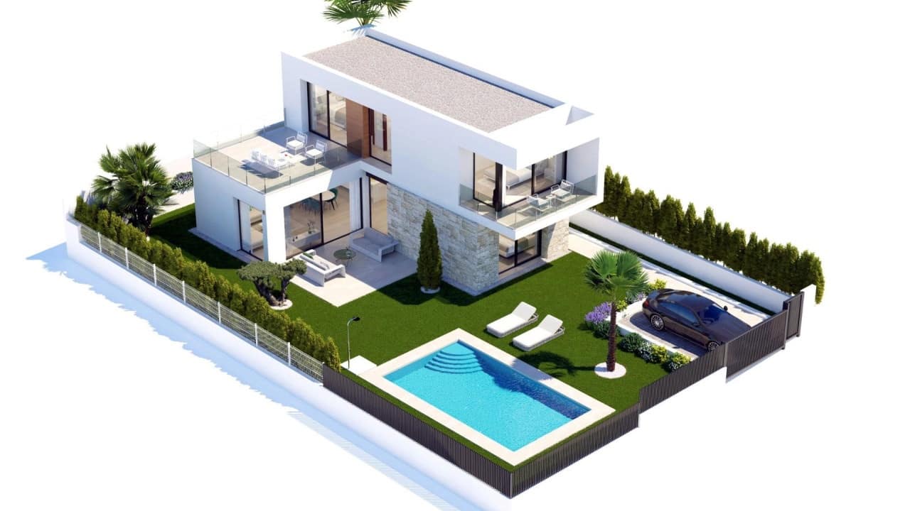 4 soverom Villa til salgs i Finestrat med svømmebasseng garasje - € 2 195 000 (Ref: 9899144)
