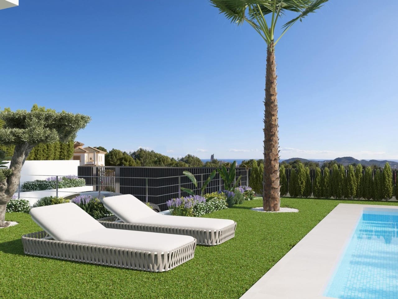 4 soverom Villa til salgs i Finestrat med svømmebasseng garasje - € 2 195 000 (Ref: 9899144)