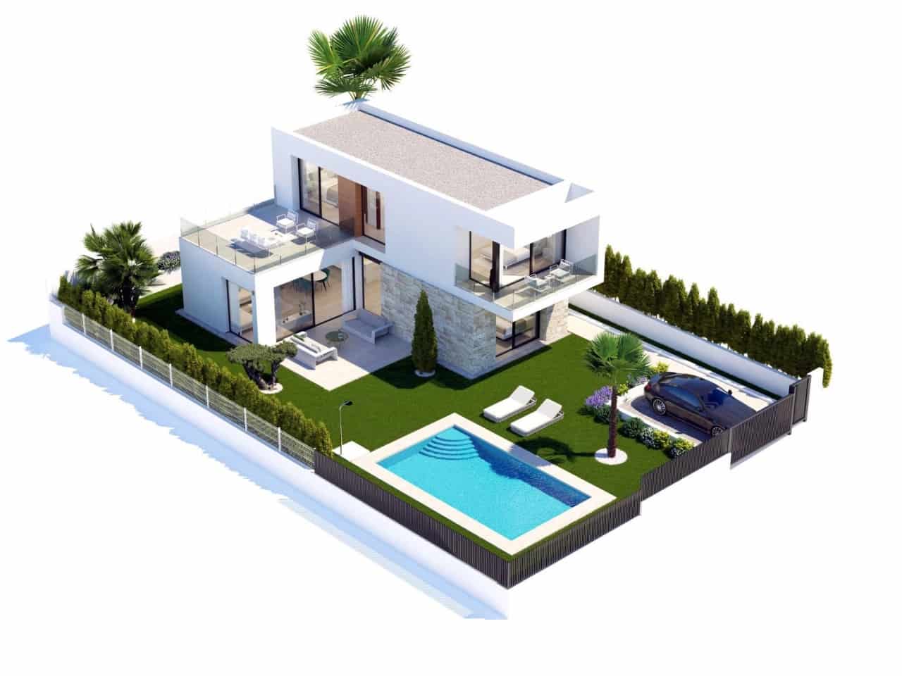 4 soverom Villa til salgs i Finestrat med svømmebasseng garasje - € 2 195 000 (Ref: 9899144)